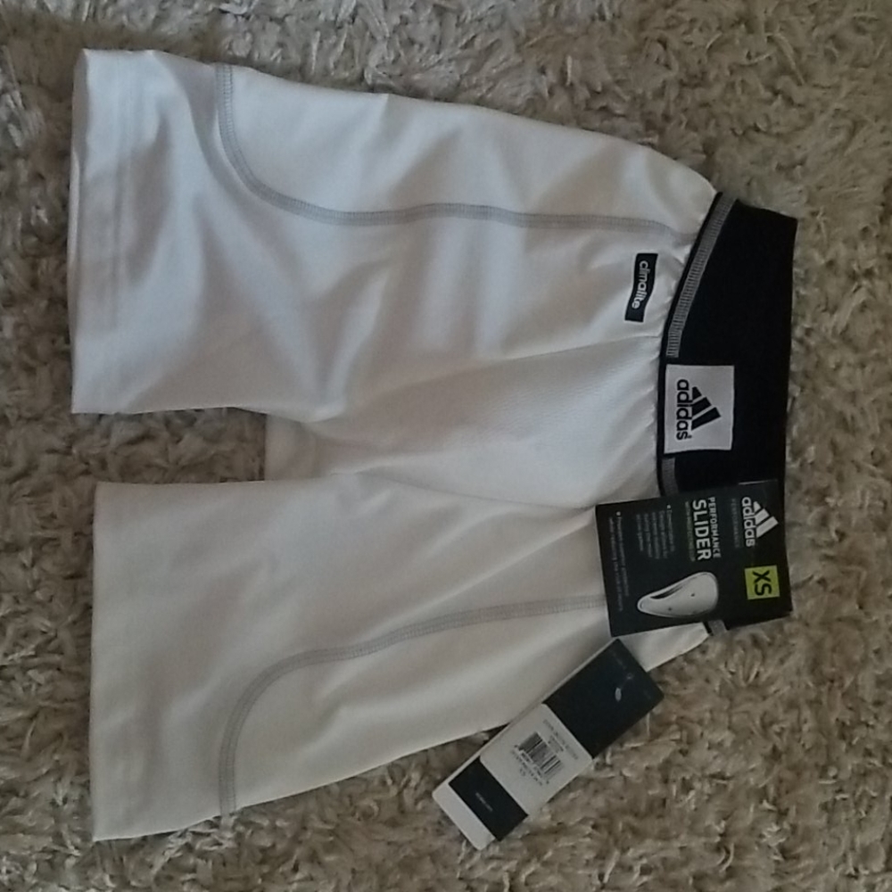Adidas performance slider with protective cup